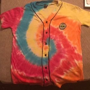 Later nerds tye dye shirt.